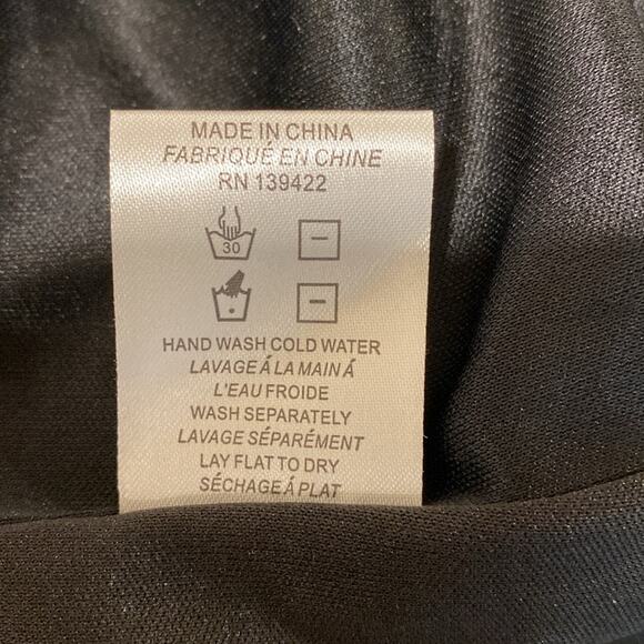 TOBI black dress tunic front pleat size small bohemian Scandi girl feminine - Picture 9 of 11